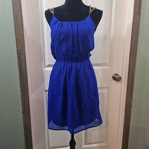 Charlotte Russe Cobalt Blue NWT Medium Dress